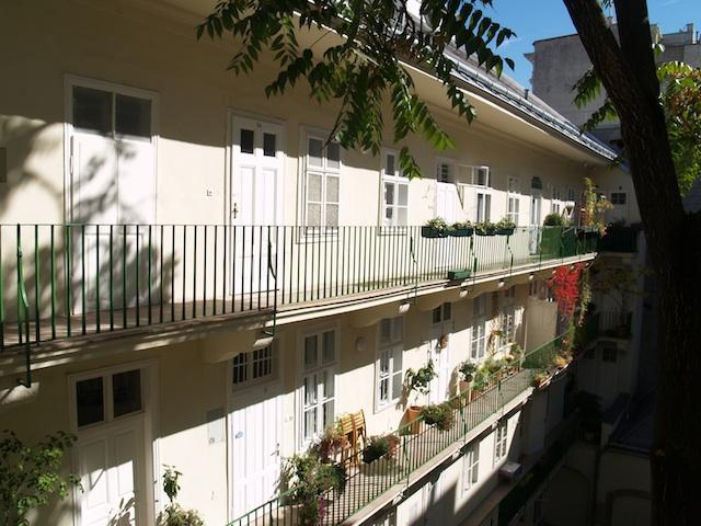 Zugang zur Praxisgemeinschaft am Stadtpark