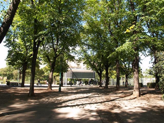 Blick in den Stadtpark